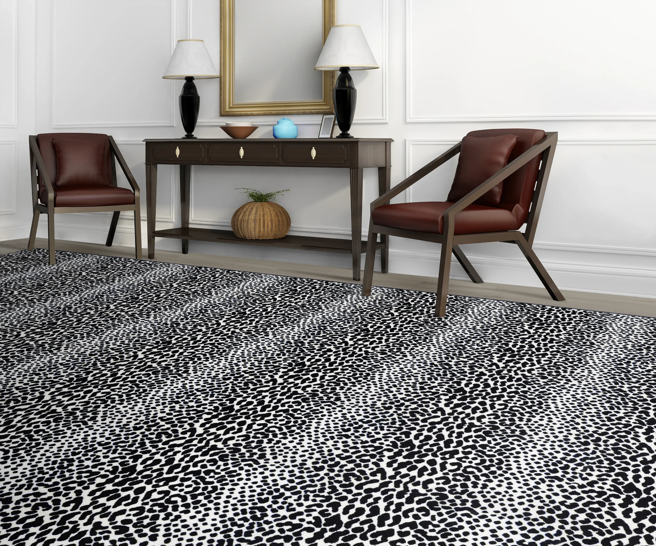 Gotham Cheetah-Onyx-Rug