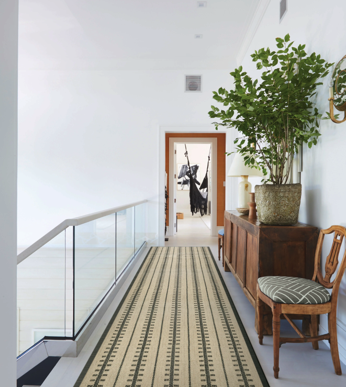 Ticking Stripe 2 by Crescent Carpet