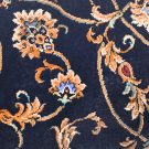Kashan-Black-Satin kane carpet