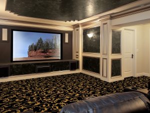 Home theater carpet Acanthus
