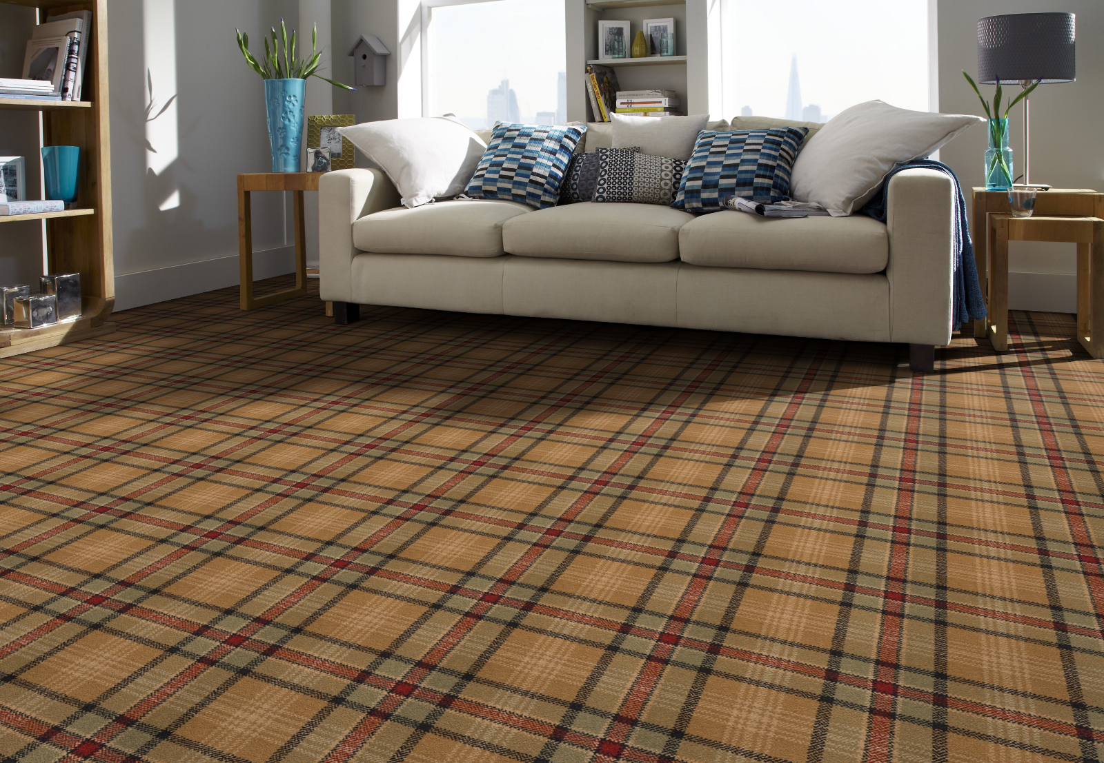 Shaker Tartan Axminster Carpet