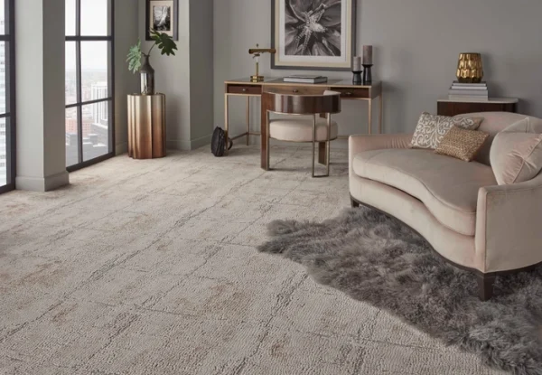 Abstract Mosaic by Nourtex | Paint Dot Pattern Carpet | Rug
