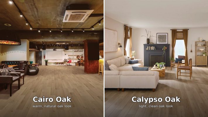 cairo oak vs calypso oak from COREtec Floors